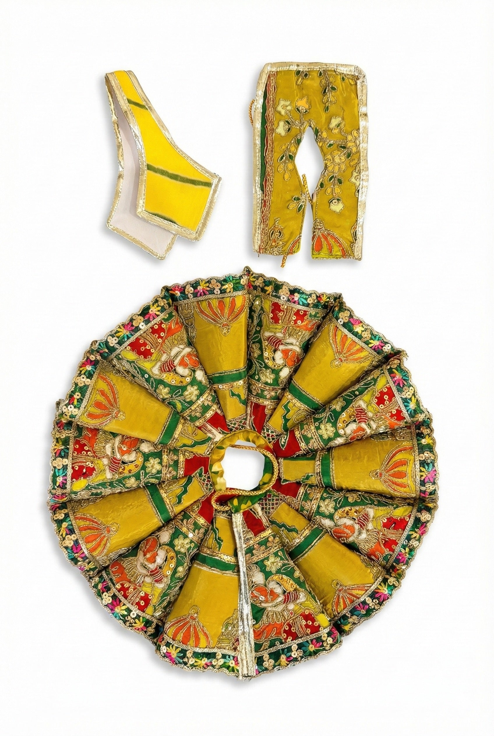 Pitambar Leela Vrindavan Laddu Gopal Poshak