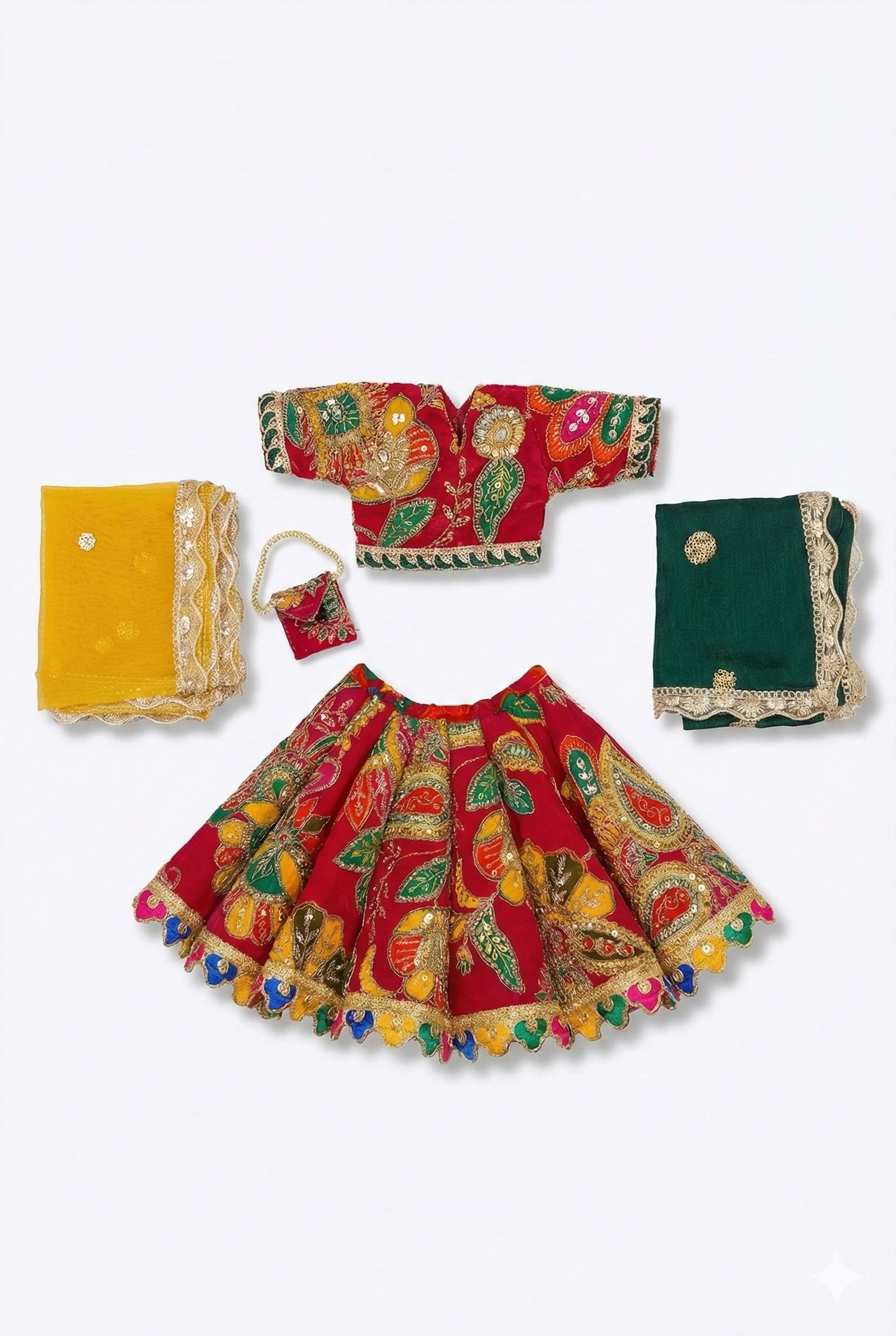 Hari Rangotsav Krishna Dress