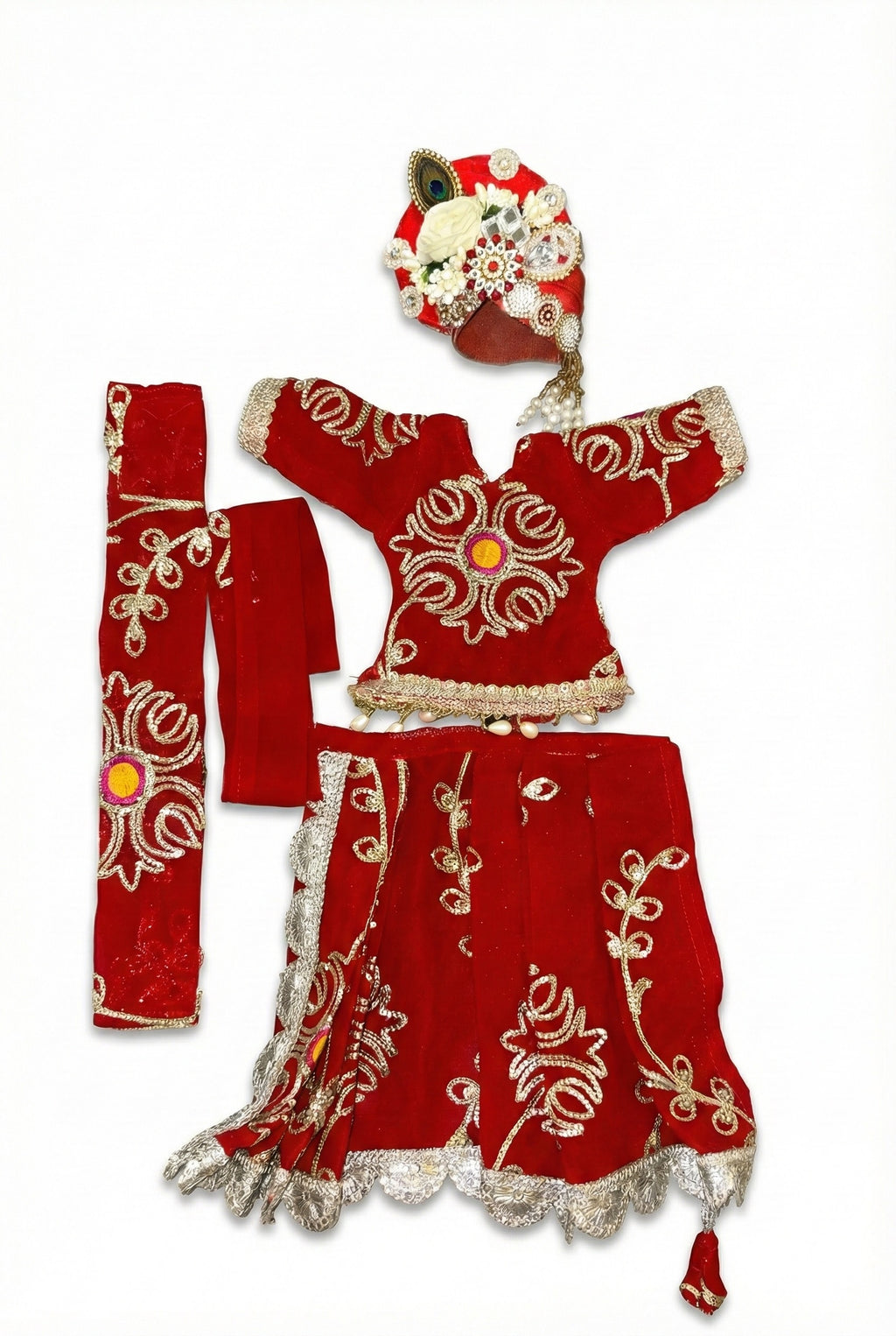 Rajsi Lal Shringar Poshak