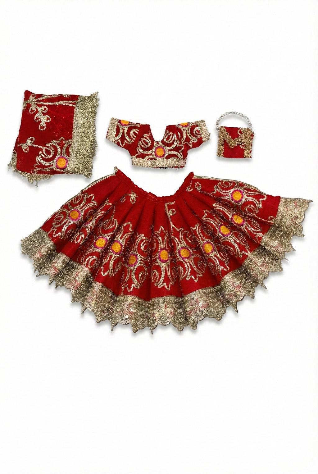 Rajsi Lal Shringar Poshak